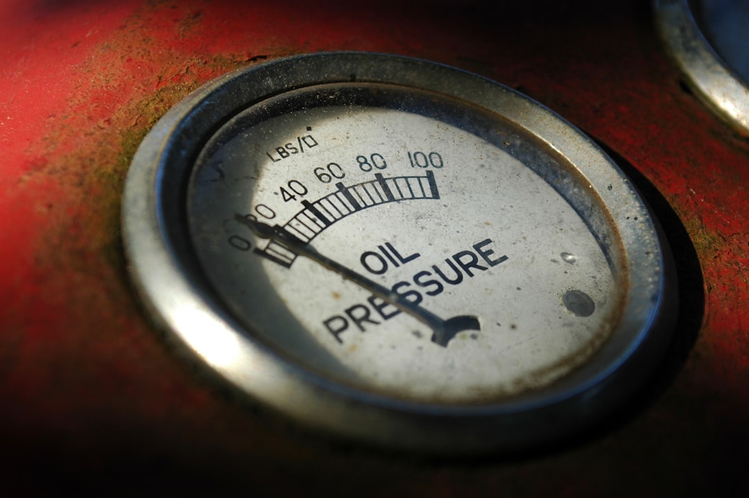 Where the pressure is rising most