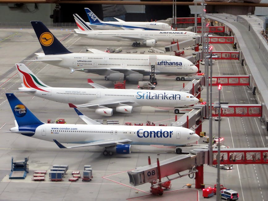 The Airline Model: A New Market Layout