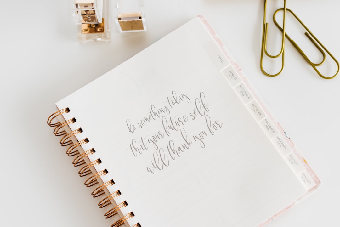 Putting It All Together: A Simple Planner For Your Portfolio