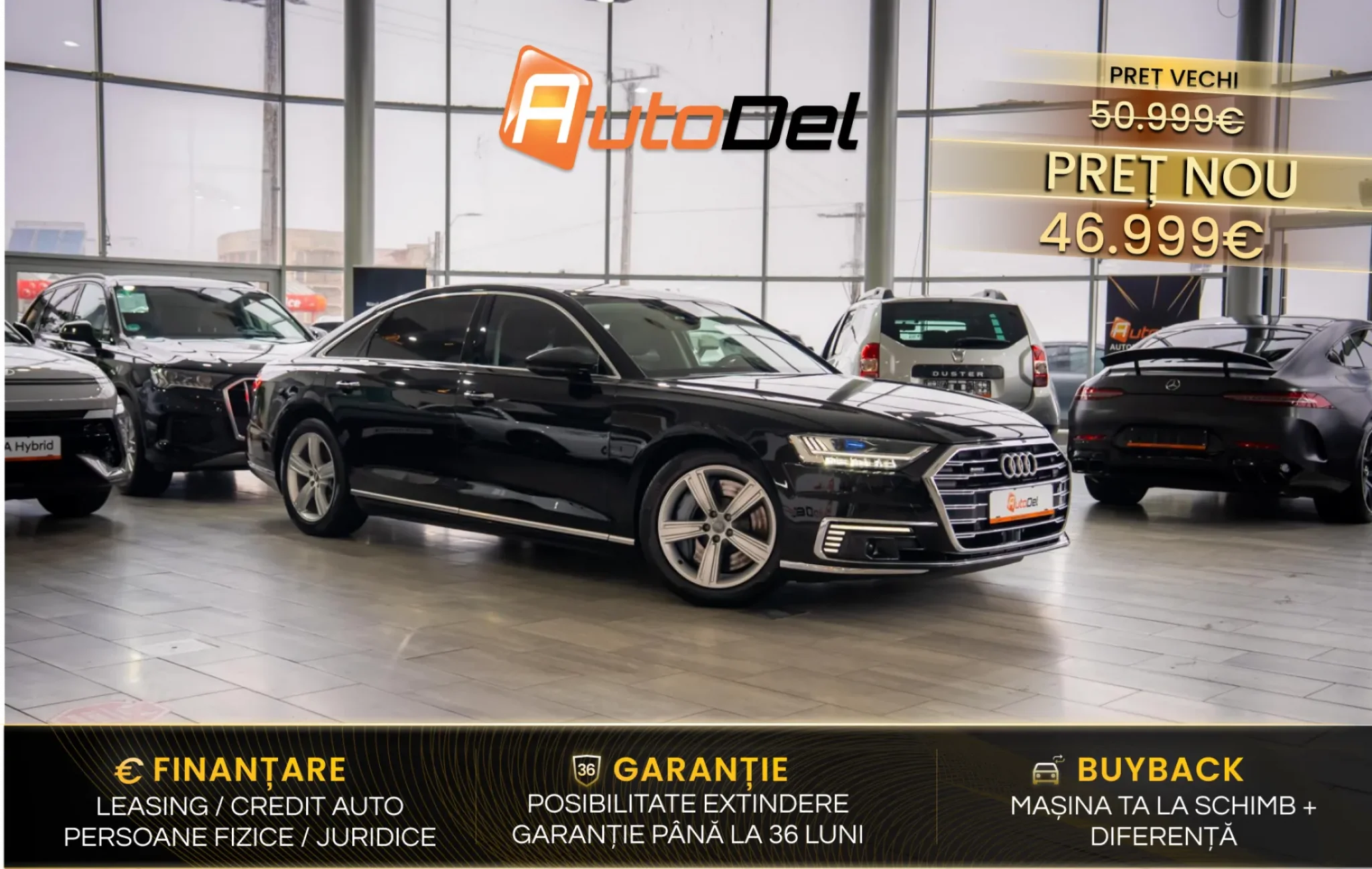 Audi A8 Long 60TFSIe 3.0 Plug-in Hybrid 4x4