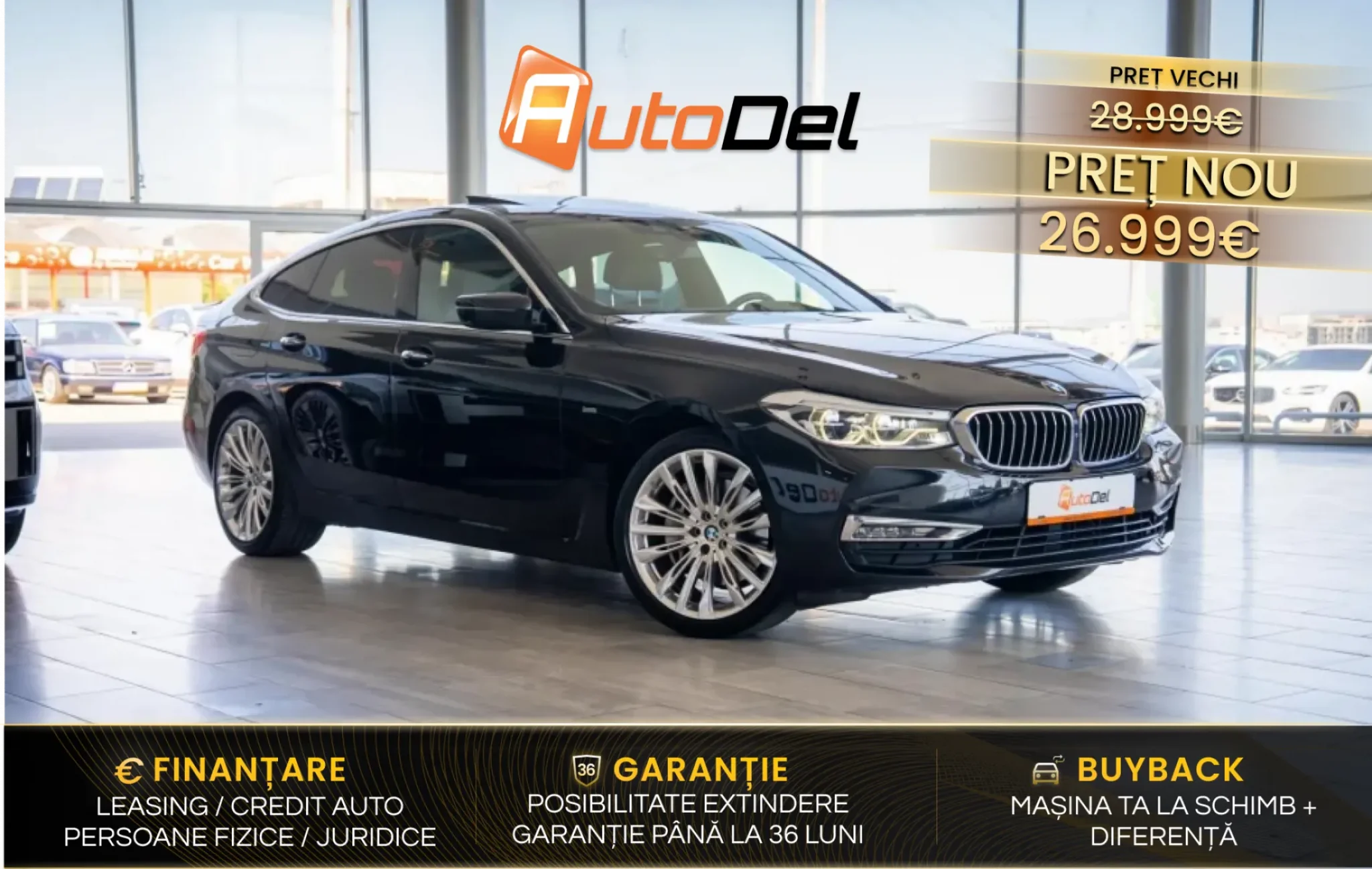 BMW Seria 6 6GT 630i "Luxury Line"