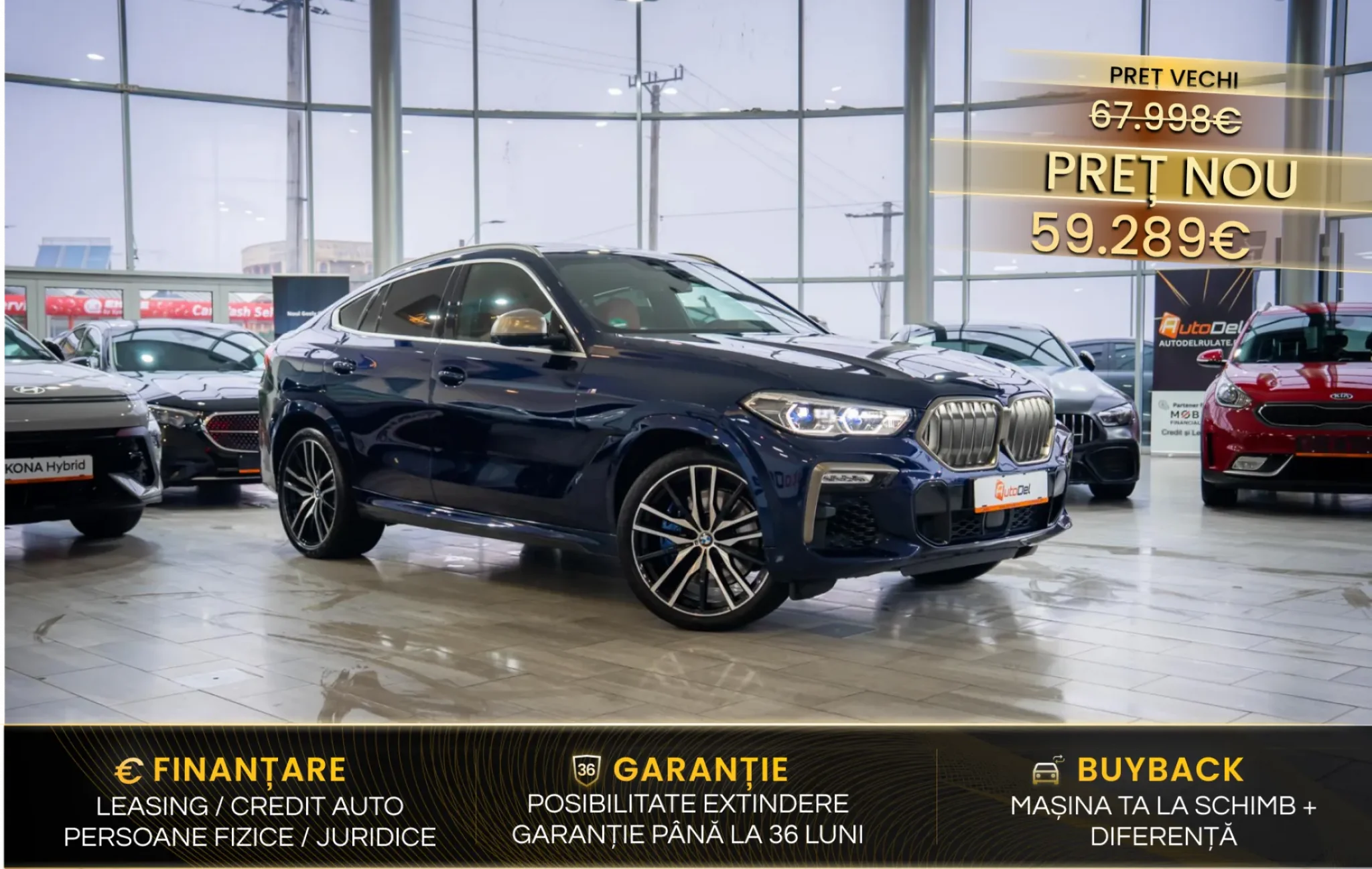 BMW X6 M50D — poza 3