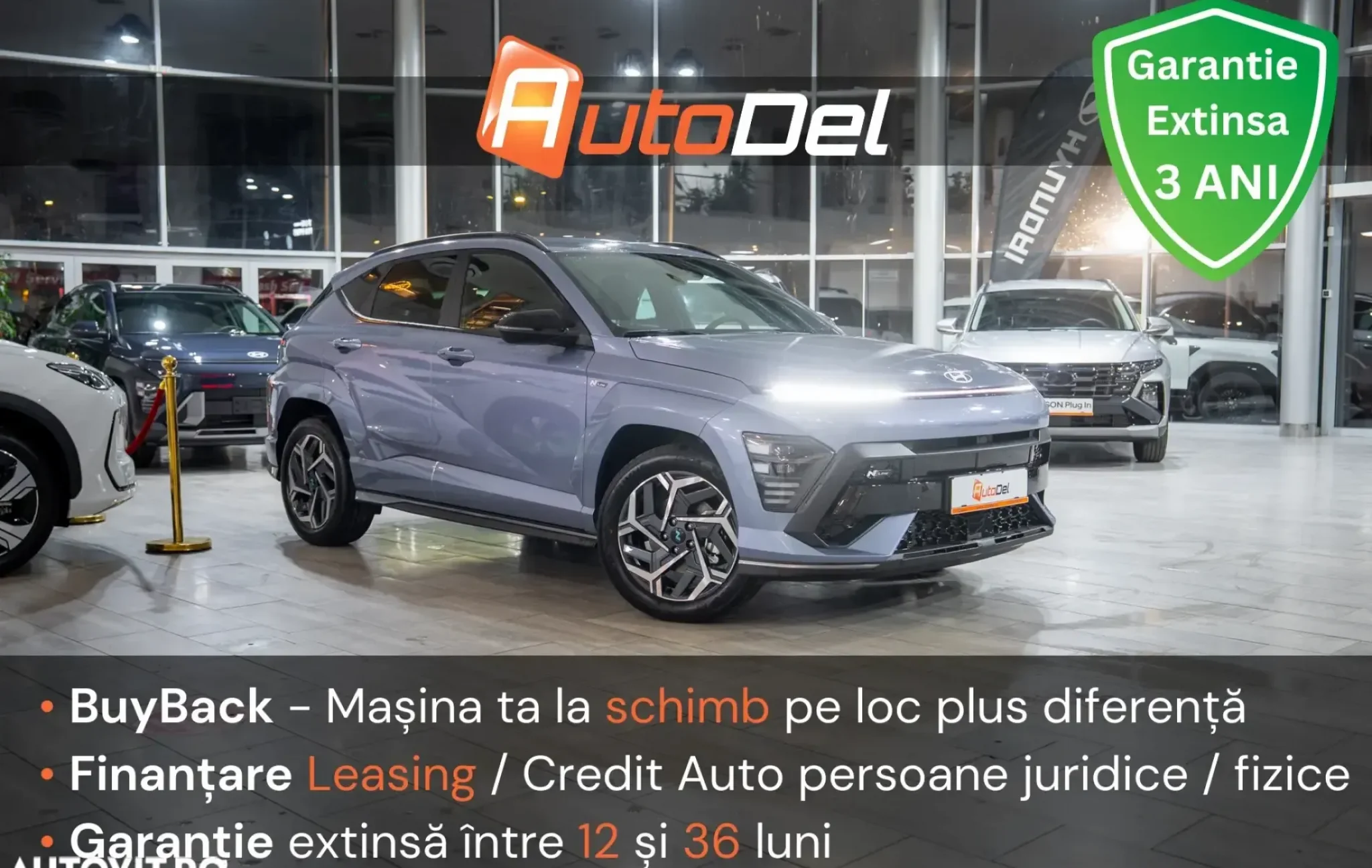 Hyundai Kona 1.6 T-GDI 138 CP 7DCT 2WD Premium+ N Line