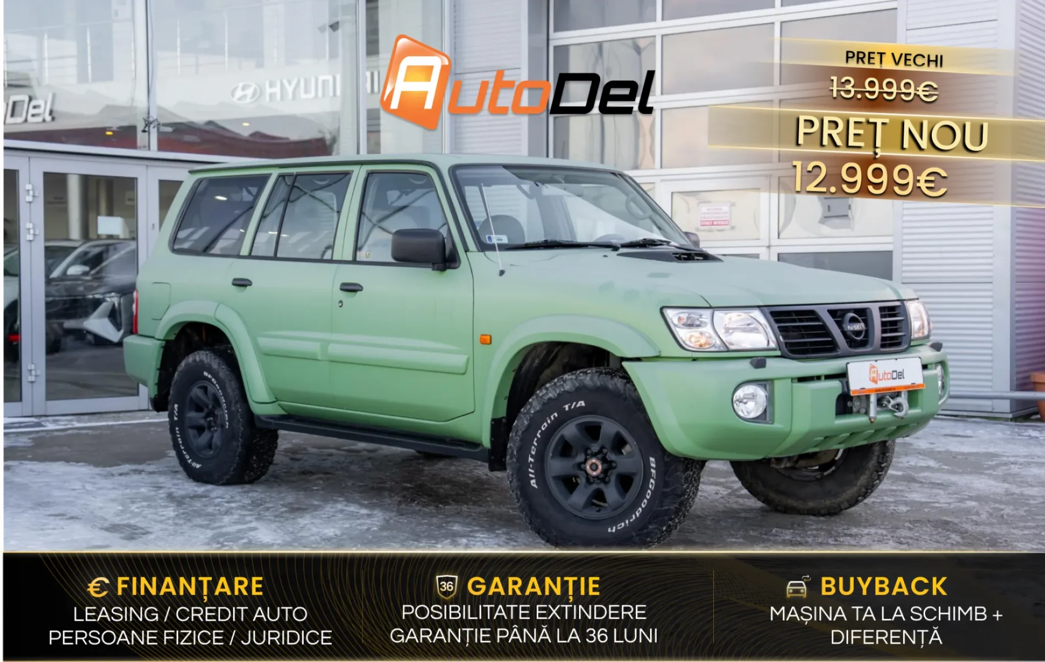 Nissan Patrol V 5-door (Y61) 3.0 Di 16V