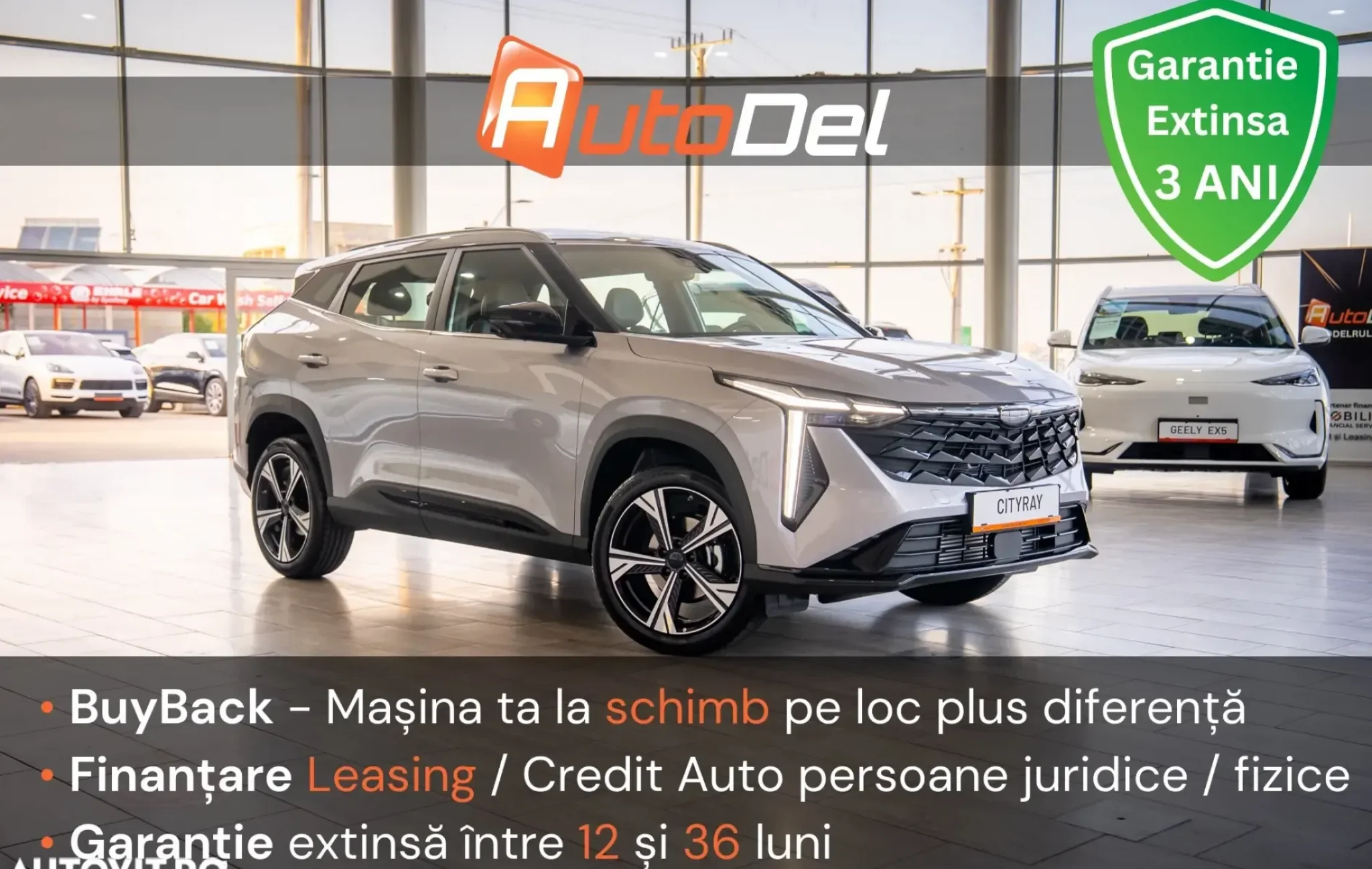 Geely Cityray CITYRAY 1.5 TGDi GAS 7 DCT 2WD GK