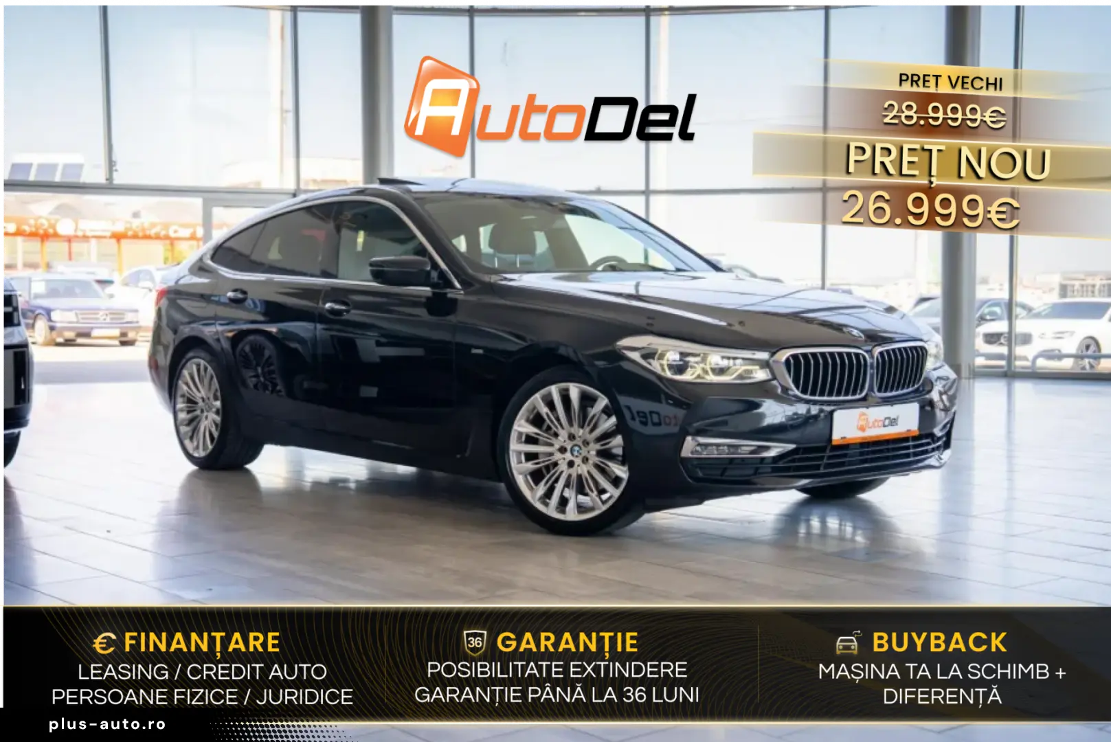 BMW Seria 6 6GT 630i Luxury Line