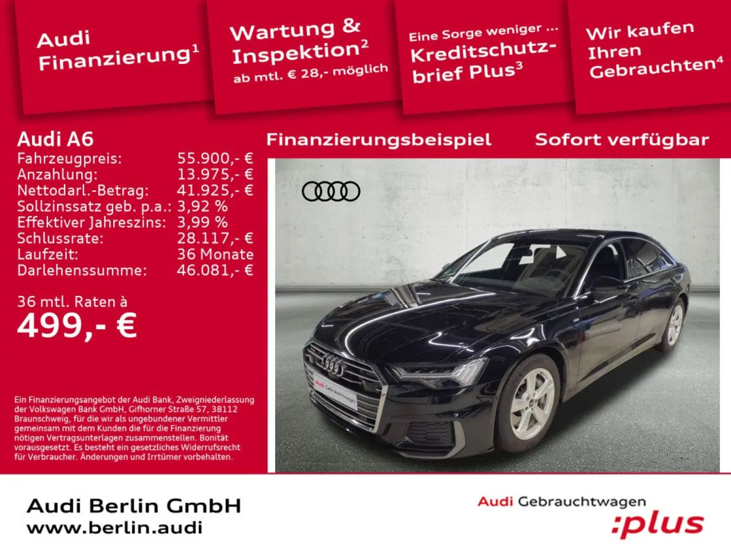 A6 TFSI e Design 50 e quattro S tronic