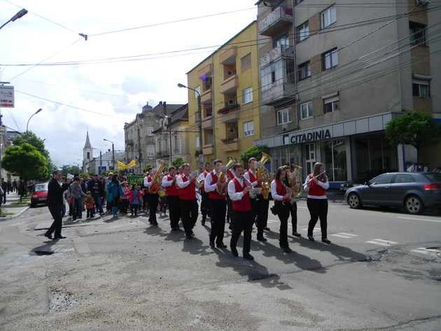 Sute de sătmăreni au participat la “Parada florilor”