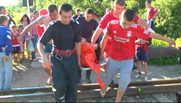 Pescar la un pas de moarte