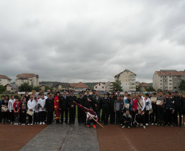 Elevii din Șimleu Silvaniei, cei mai buni prieteni  ai pompierilor sălăjeni