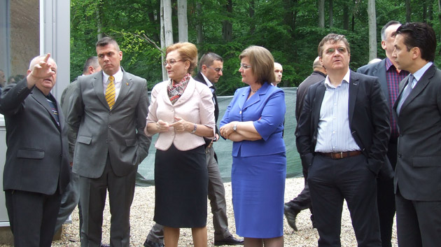 Ministrul Grapini, în vizită la obiectivele turistice din judeţ