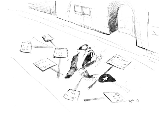 Castorel, tot mai  singurel