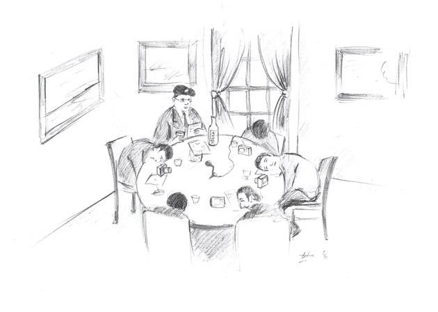 Castorică şi conferinţele  sale interminabile