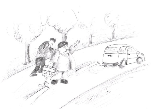 Castorică escrocu’ şi Nicu  Inteligentu’