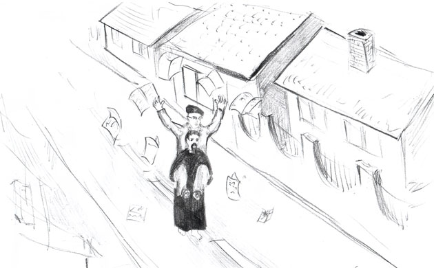 Castorel şi-al său moţ tembel