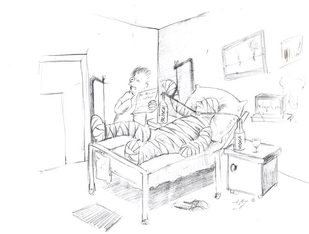 Castorul tembel,  singur cuc şi fără iubiţel