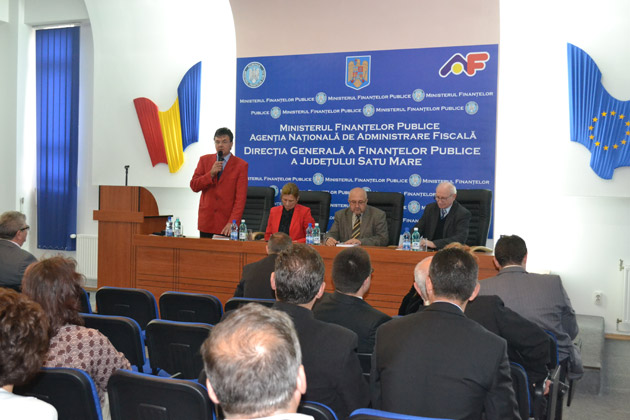 Ghid pentru contabilitatea modernă, lansat ieri la sediul Finanţelor sătmărene