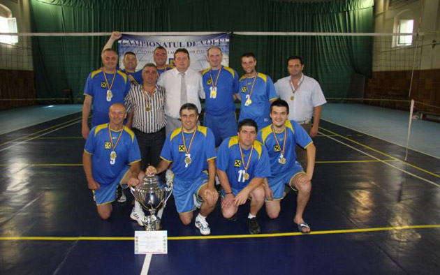 Jandarmii sălăjeni, campioni naționali la volei