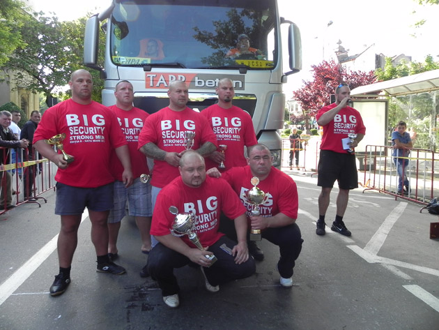 Bătaie mare pe titlul de Strong Man de Satu Mare