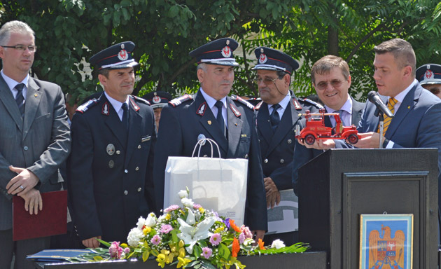Noul şef al pompierilor este colonelul Dan Gheorghe