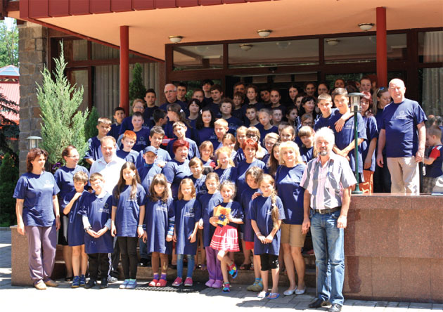 Copii din România şi Ucraina, în tabără la Valea Măriei