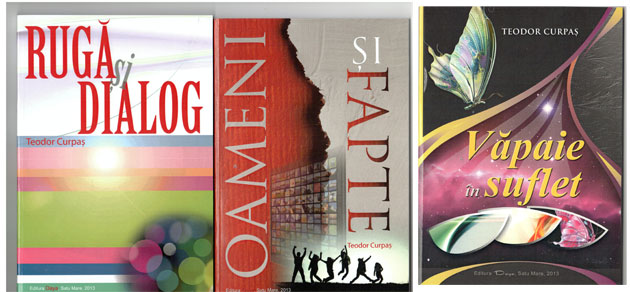 Triplă lansare de carte a publicistului Teodor Curpaş