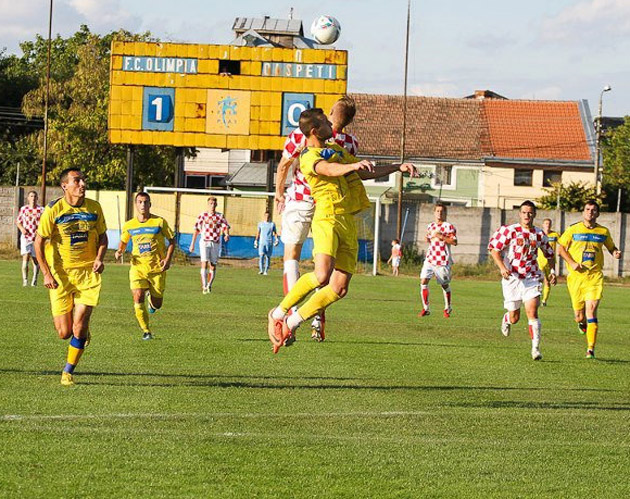 Olimpia joacă la Zalău, apoi pleacă în cantonament