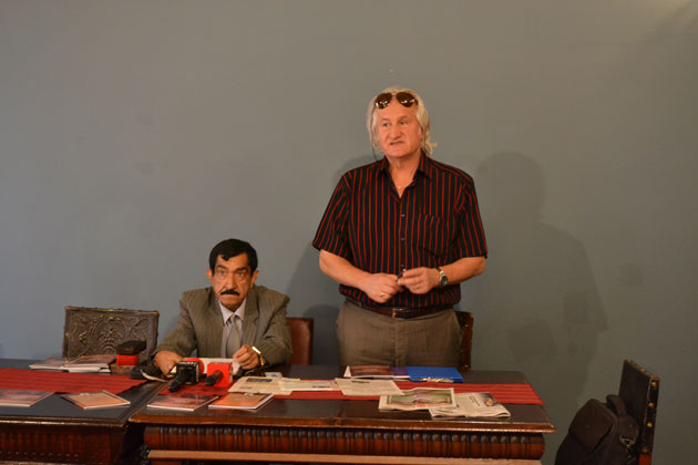 Poetul Salah Mahdi şi-a lansat volumul “Poeme”