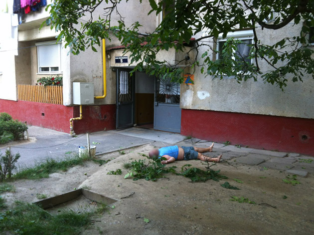 Salt disperat spre moarte