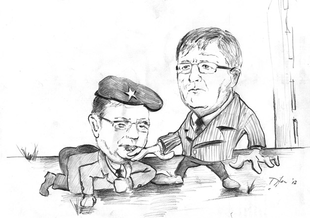 “În nemernicia mea, ca un câine turbat, am mușcat mâna care m-a crescut  și care m-a hrănit...!”