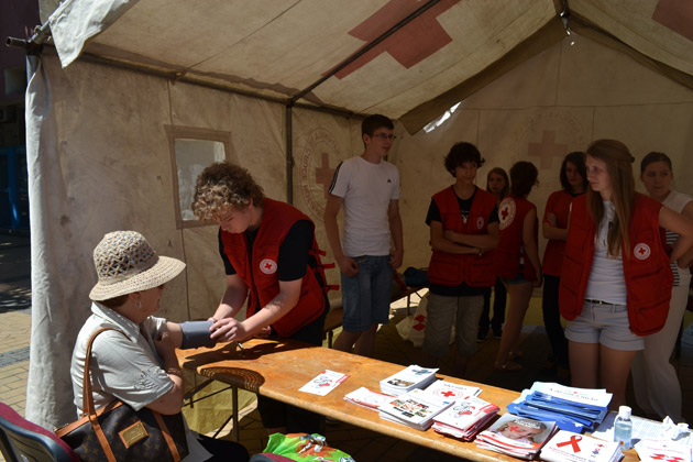 Ziua Crucii Roşii Române, sărbătorită şi la Satu Mare