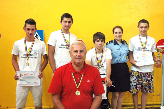 Elevii sătmăreni, laureaţi la etapa naţională  a concursului rutier