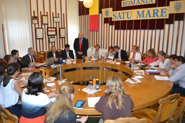Vizită BERD la Primăria Satu Mare