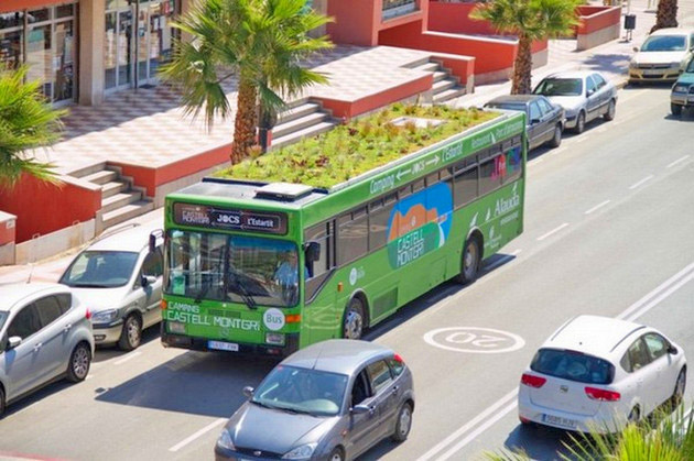 Mijlocul inedit de transport public, menit să purifice aerul