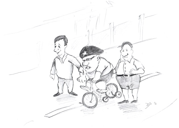 Castorică visează la o bicicletă mică