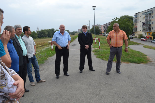 Primăria a recepţionat pista de pe digul  Someşului