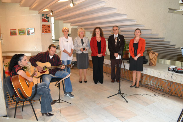 Expoziţie de pictură a artistelor Belanszky Beata şi Cristina Moldovan