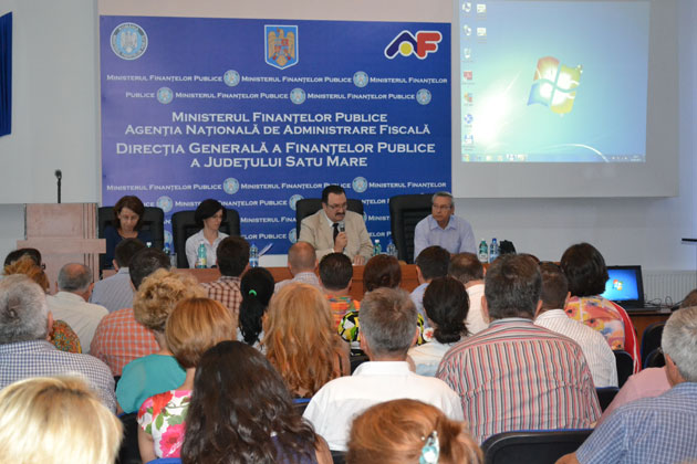 Agenţii economici sătmăreni, informaţi despre  ajutorul de minimis