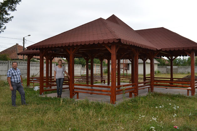 Foişor nou la grădiniţa din Odoreu