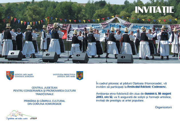 Duminică are loc Festivalul de la Oţeloaia