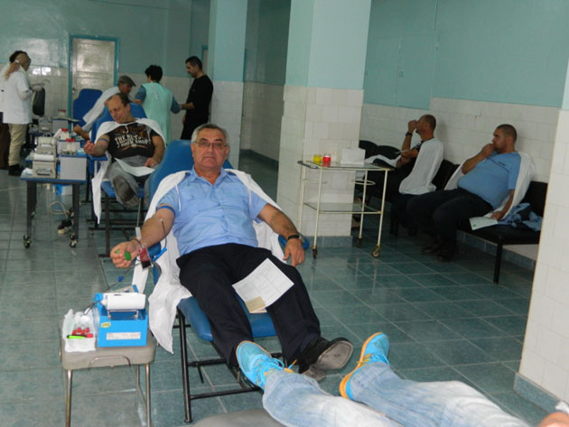 Jandarmii sătmăreni au donat sânge pentru spitale