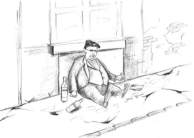 Castorică cel ratat şi terasa mică de palat