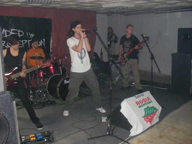 Concert rock incendiar la “G.M. Zamfirescu”