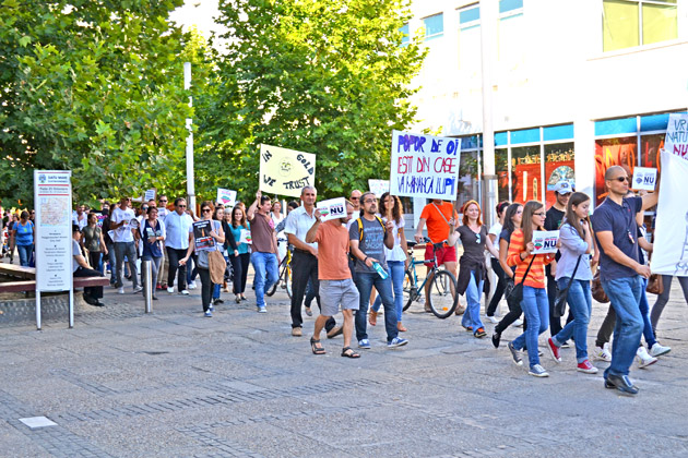 Sătmărenii luptă pentru salvarea Roşiei Montane!