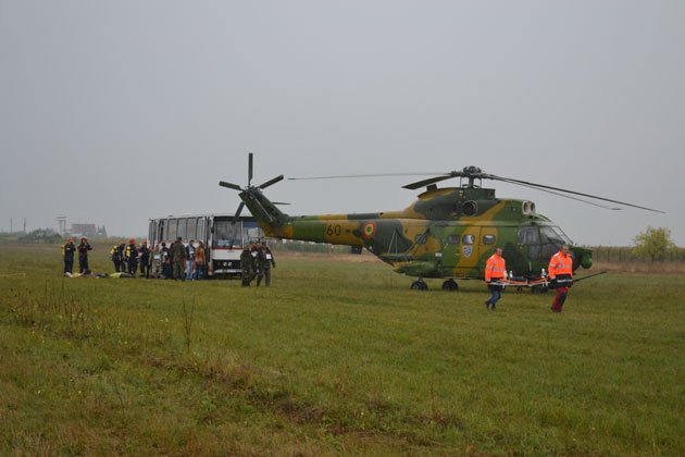 Dezastru aerian pe Aeroportul Satu Mare