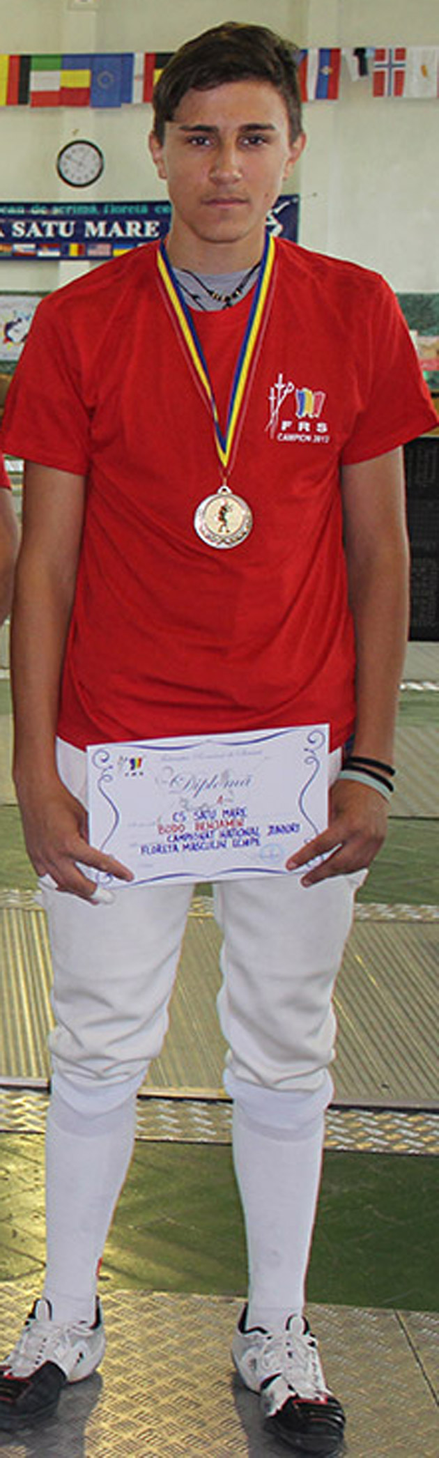 Benjamin Bodo, pe locul 11 la Budapesta