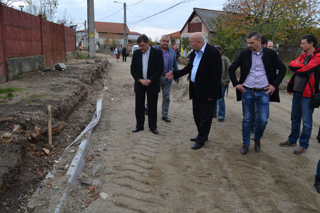 Reabilitarea străzii I.L. Caragiale, blocată de E.On Gaz