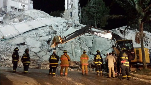 Şoc şi groază în Columbia: O clădire cu 21 de etaje s-a prăbuşit!