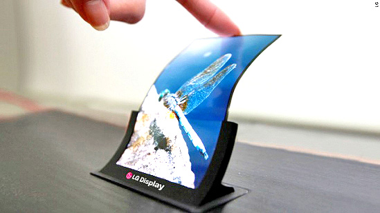 Primul smartphone cu ecran flexibil!