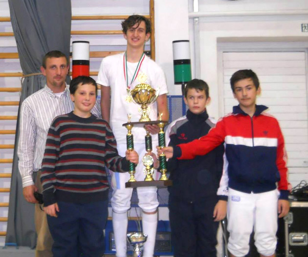 Micii spadasini de la CS au obţinut rezultate bune în Ungaria
